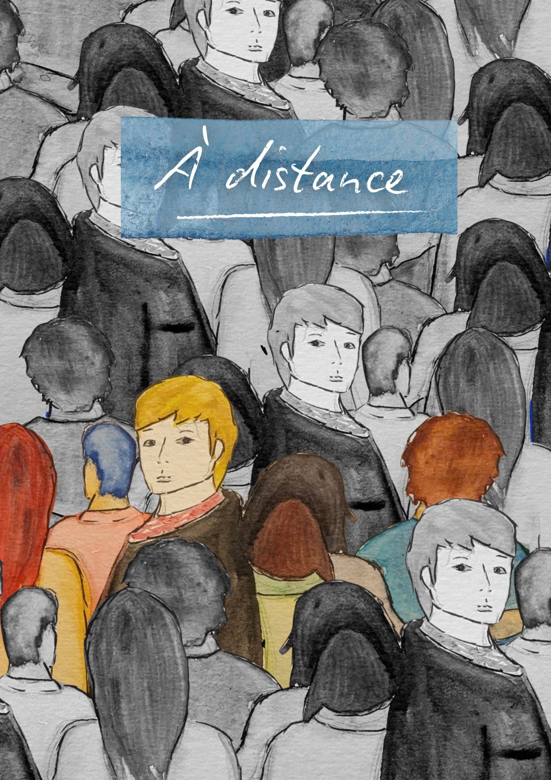 Visuel Carte Blanche Charlotte Finet : A distance